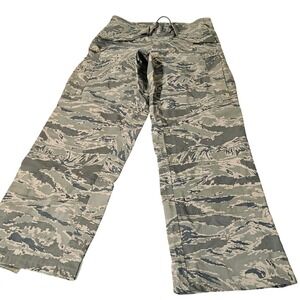 USAF APECS Gore-Tex Nylon Pants Men Medium Tiger Stripe Camo Military MINT